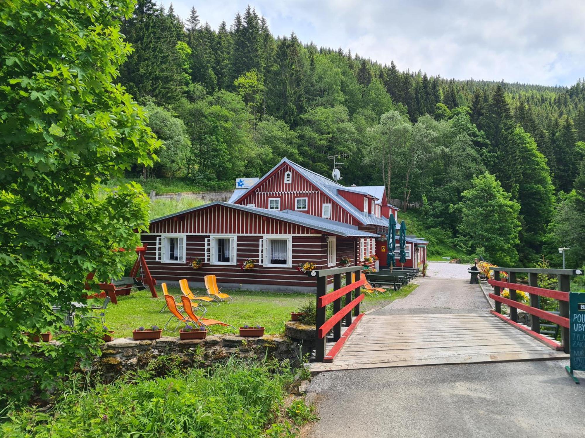 Pension Modrá Hvězda Dolni Mala Upa Exterior foto