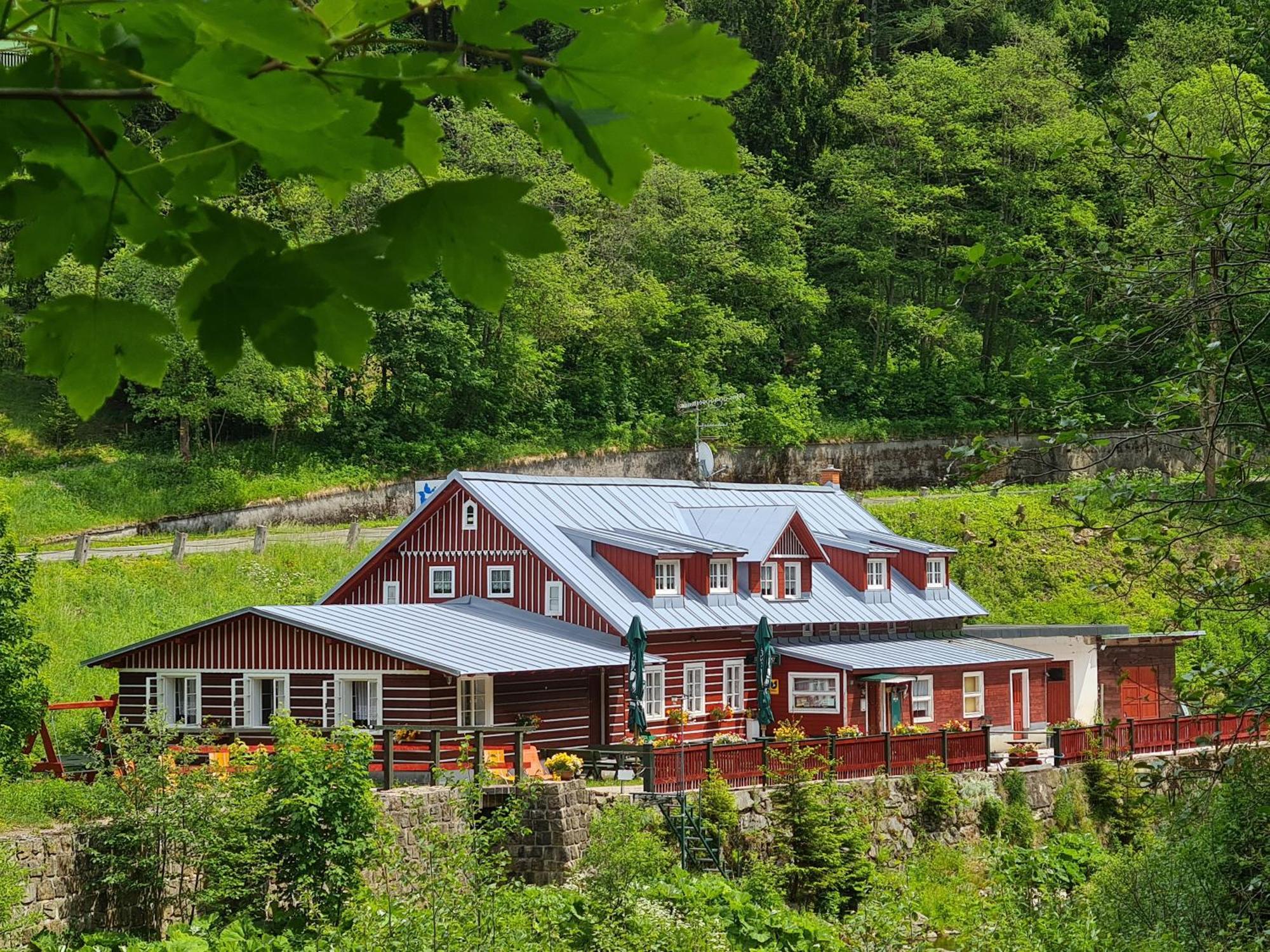 Pension Modrá Hvězda Dolni Mala Upa Exterior foto