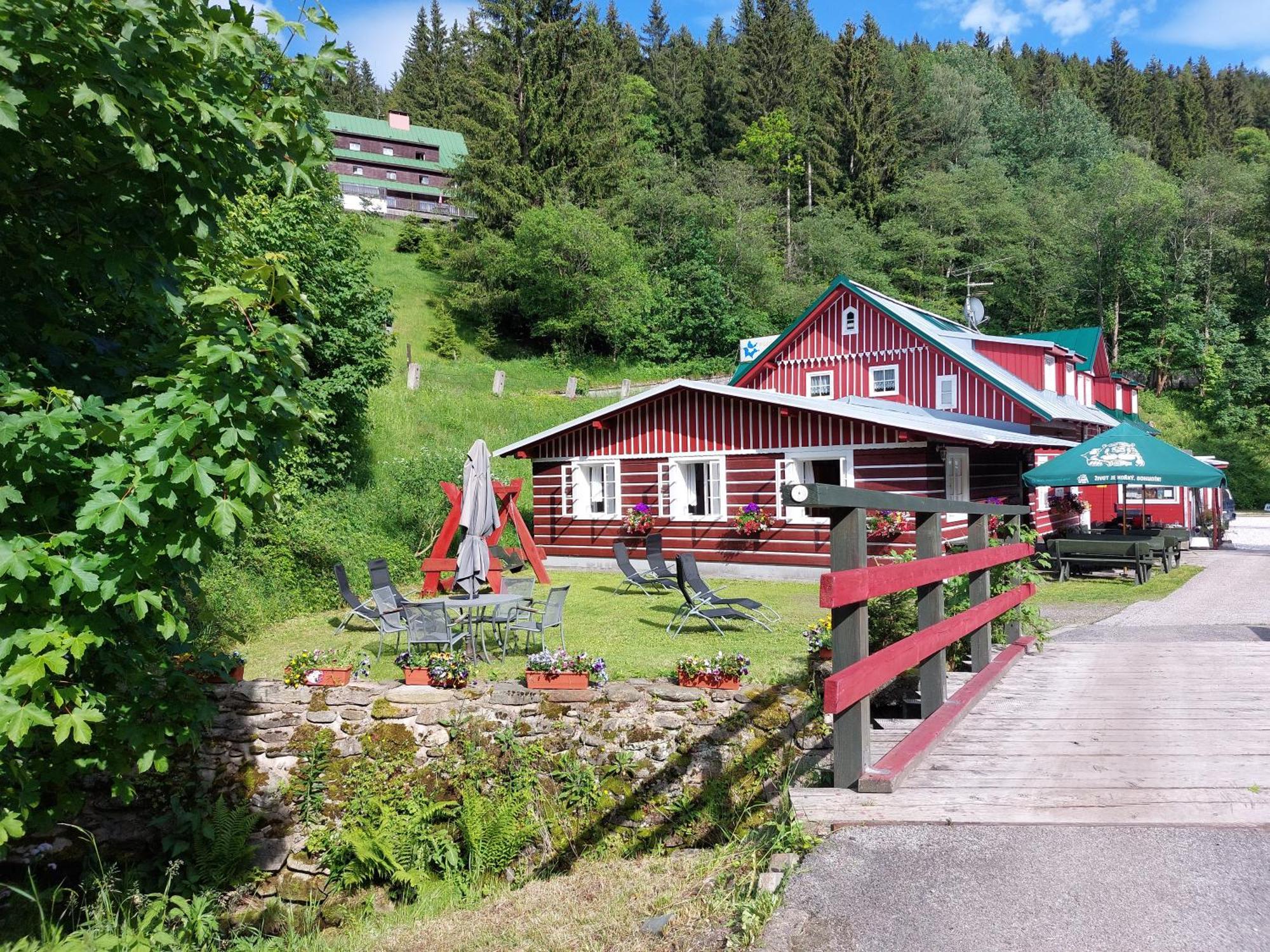 Pension Modrá Hvězda Dolni Mala Upa Exterior foto