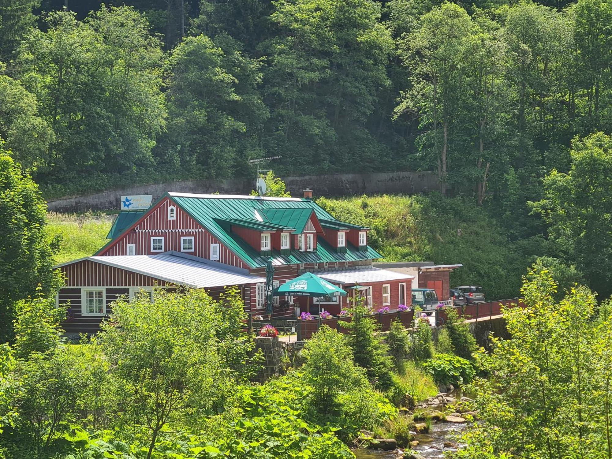 Pension Modrá Hvězda Dolni Mala Upa Exterior foto