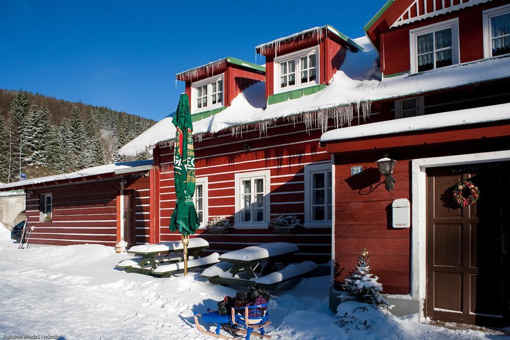 Pension Modrá Hvězda Dolni Mala Upa Exterior foto