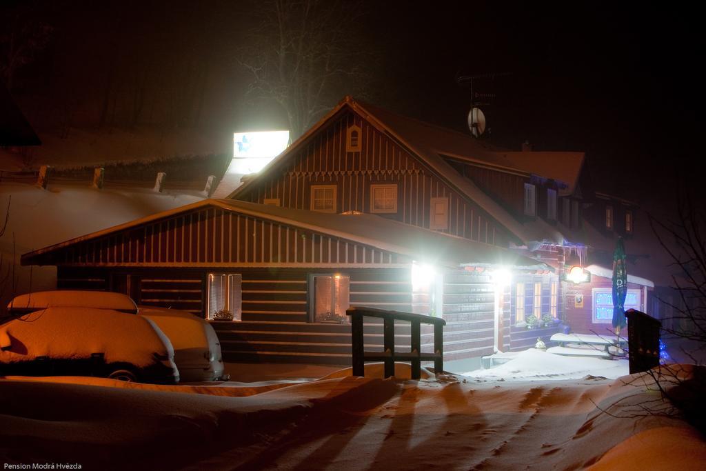 Pension Modrá Hvězda Dolni Mala Upa Exterior foto