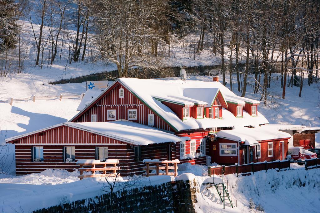 Pension Modrá Hvězda Dolni Mala Upa Exterior foto